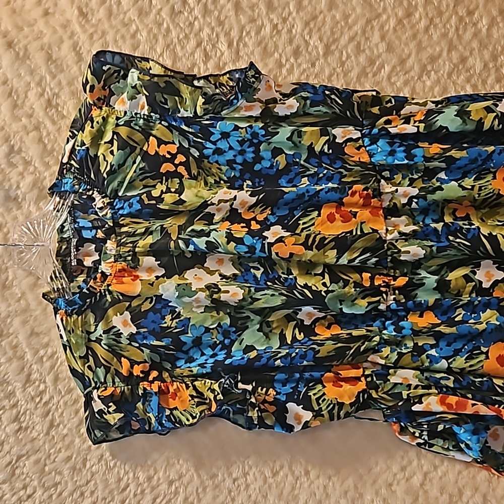 Bloomchic Dress size 12 Floral Tiered Dress - Picture 14 of 15